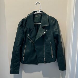 Green Leather Jacket